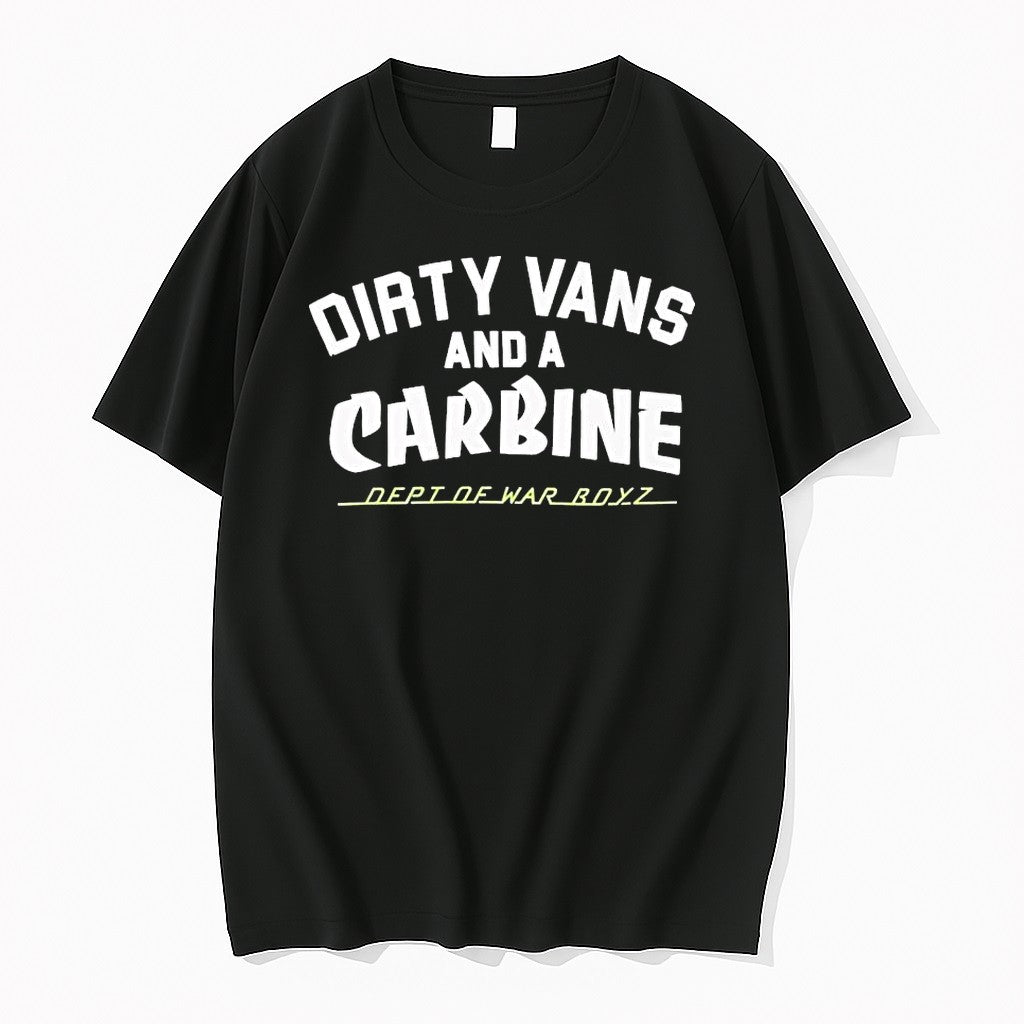 Original Dirty Vans And A Carbine Dept Of War Boyz 1 - Adult & Kids T-Shirts, Sweatshirts & Hoodies apparel design preview 1