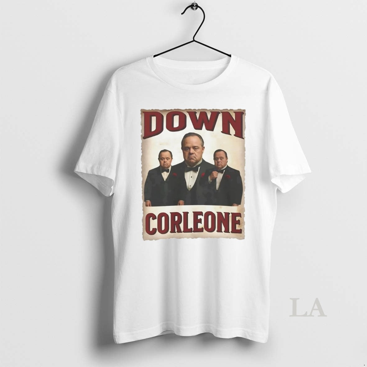 Original Down Corleone Godfather Syndrome - Adult & Kids T-Shirts, Sweatshirts & Hoodies apparel design preview 1