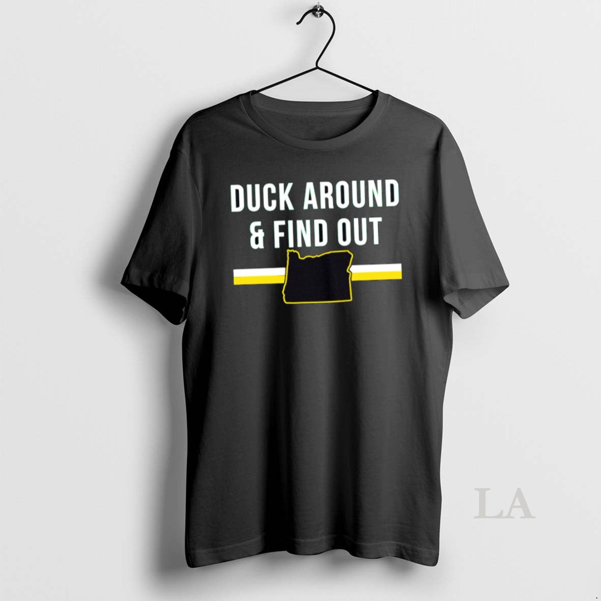 Original Duck Around And Find Out Funny Oregon Map - Adult & Kids T-Shirts, Sweatshirts & Hoodies apparel design preview 1