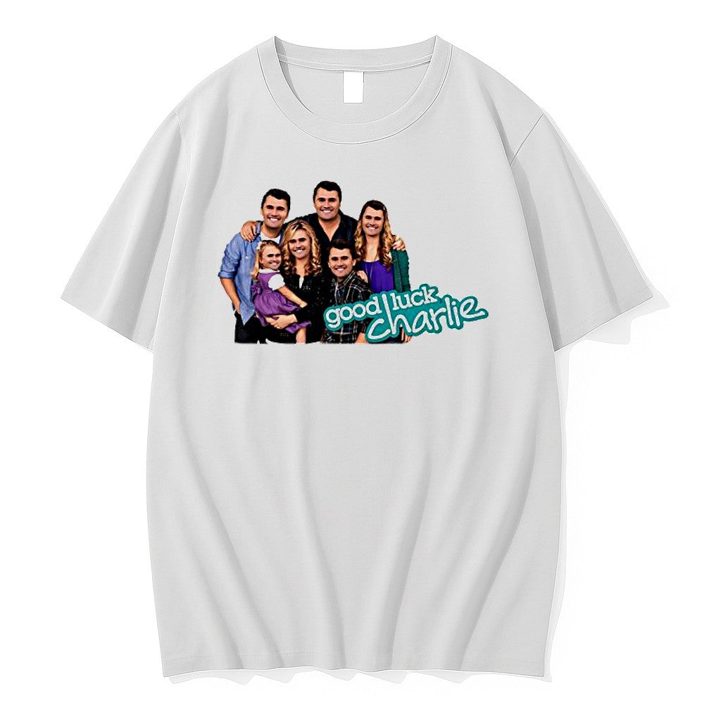 Original Duncan Family Faces Good Luck Charlie Parody - Adult & Kids T-Shirts, Sweatshirts & Hoodies apparel design preview 1