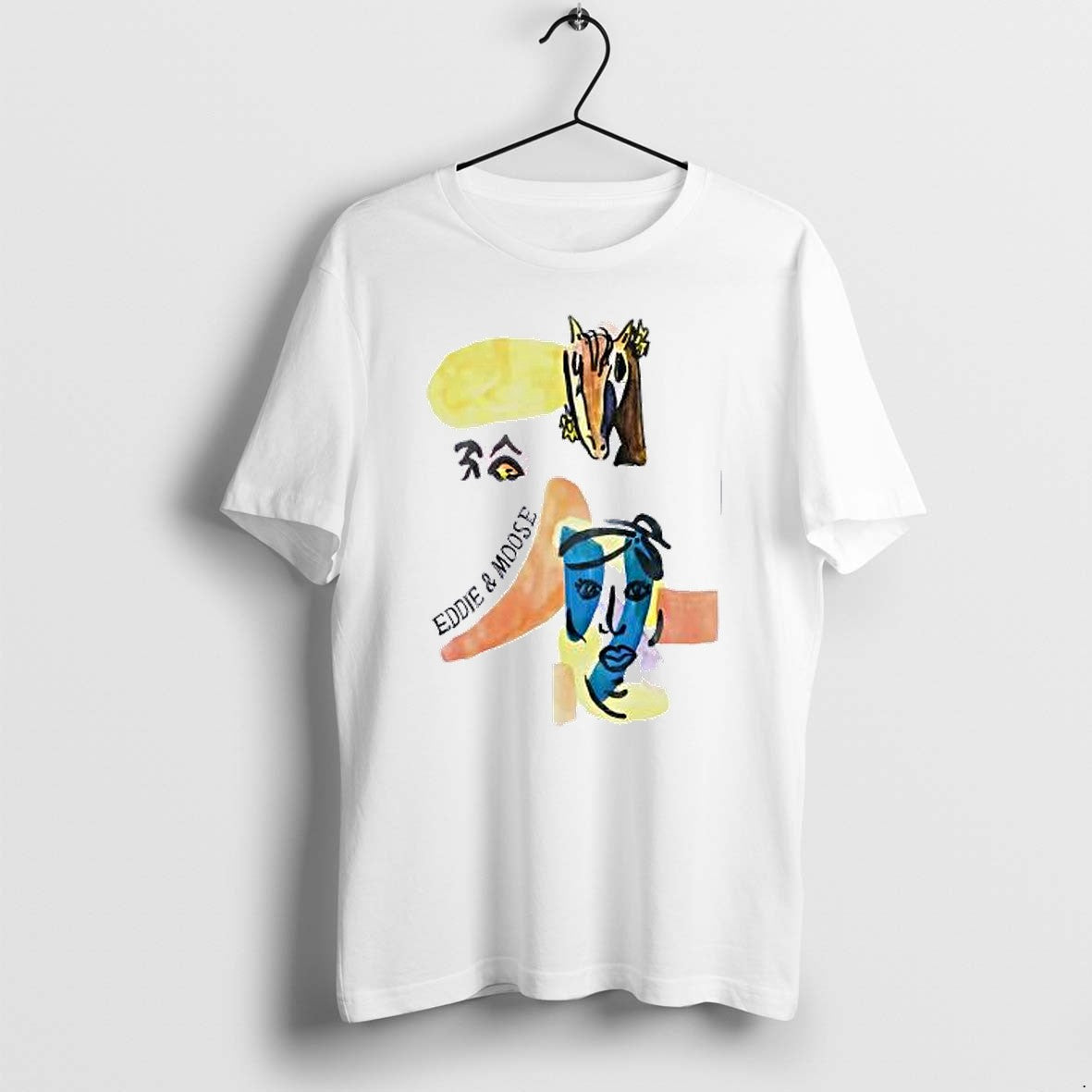 Original Eddie And Moose Horse Head Face Eye Shape - Adult & Kids T-Shirts, Sweatshirts & Hoodies apparel design preview 1