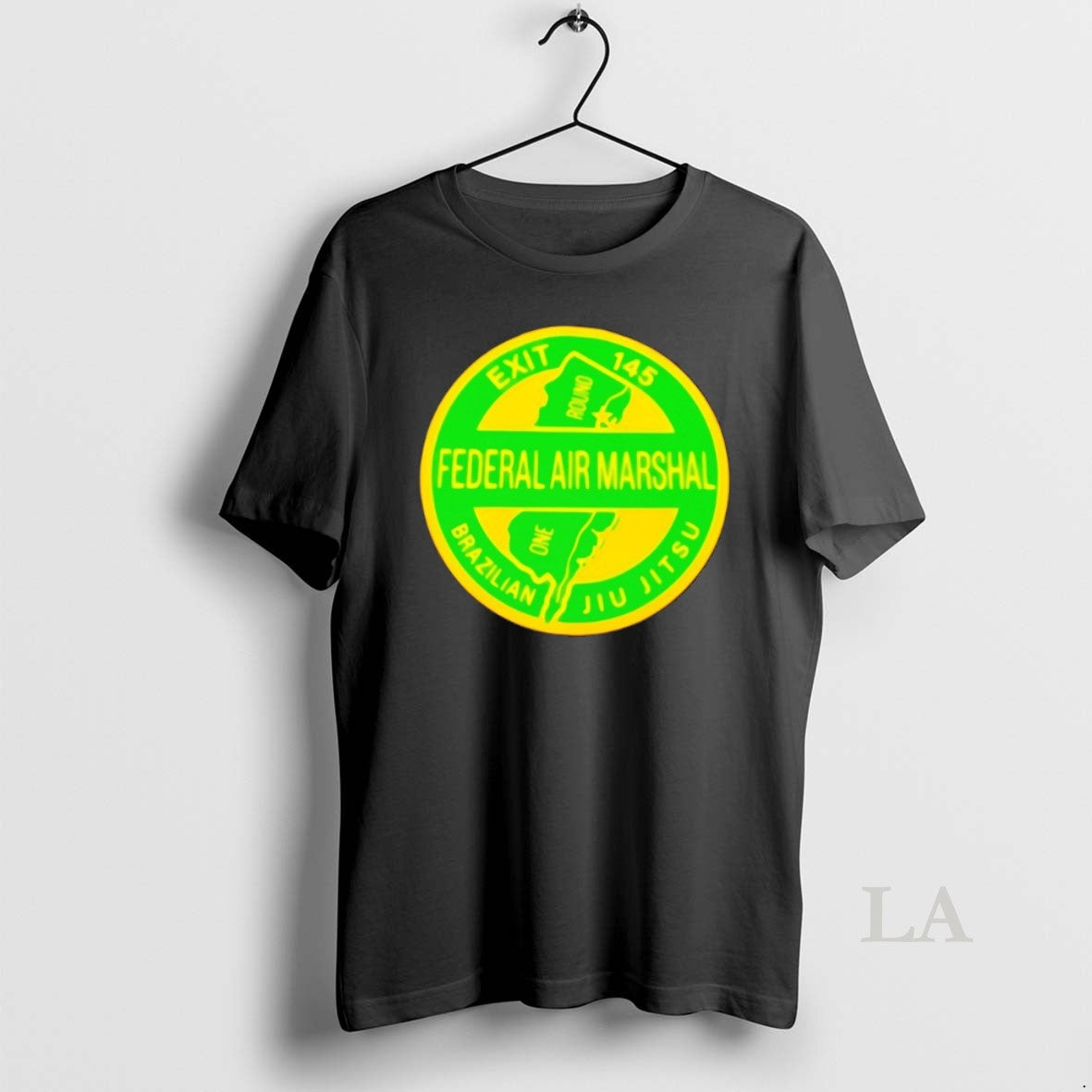 Original Federal Air Marshal Brazilian Jiu Jitsu Exit - Adult & Kids T-Shirts, Sweatshirts & Hoodies apparel design preview 1