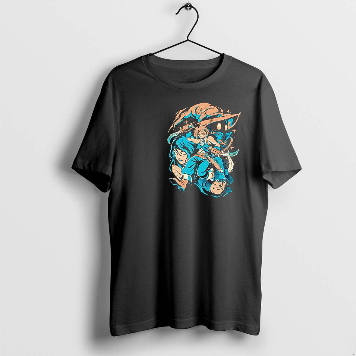 Original Final Fantasy Ix Zidane Vivi Garnet Steiner - Adult & Kids T-Shirts, Sweatshirts & Hoodies apparel design preview 1