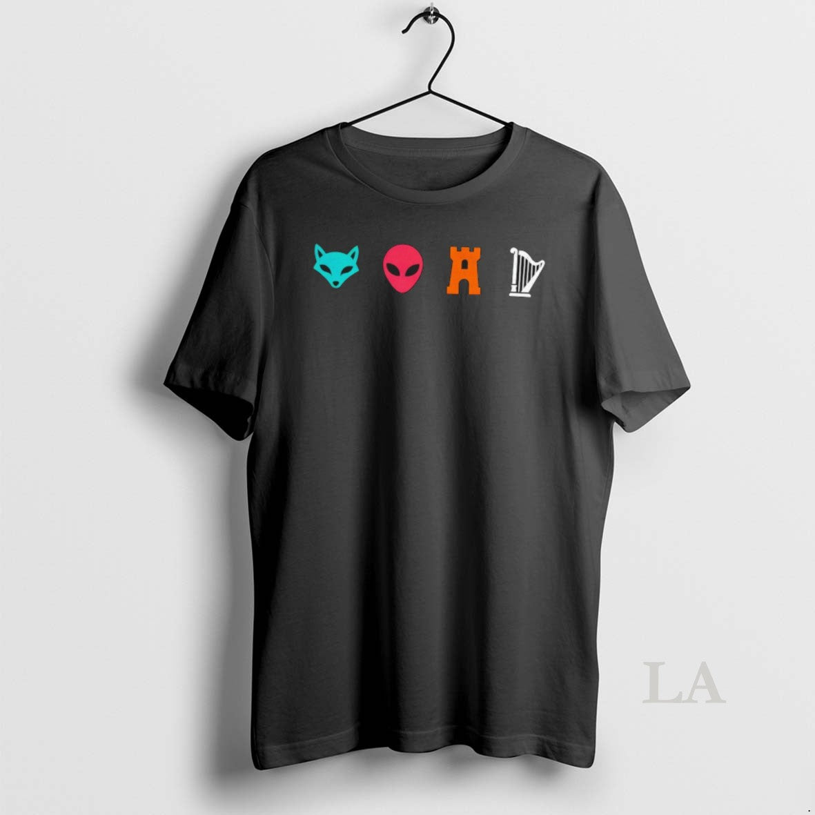 Original Fox Alien Castle Harper San Antonio Spurs - Adult & Kids T-Shirts, Sweatshirts & Hoodies apparel design preview 1