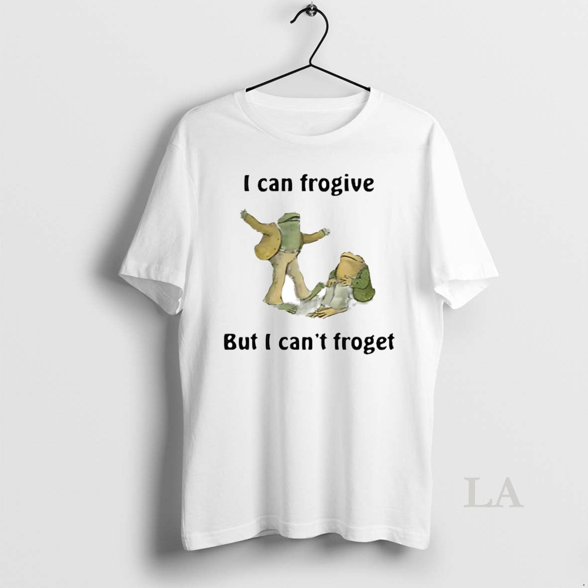 Original Frog And Toast I Can Frogive But Cant Froget - Adult & Kids T-Shirts, Sweatshirts & Hoodies apparel design preview 1