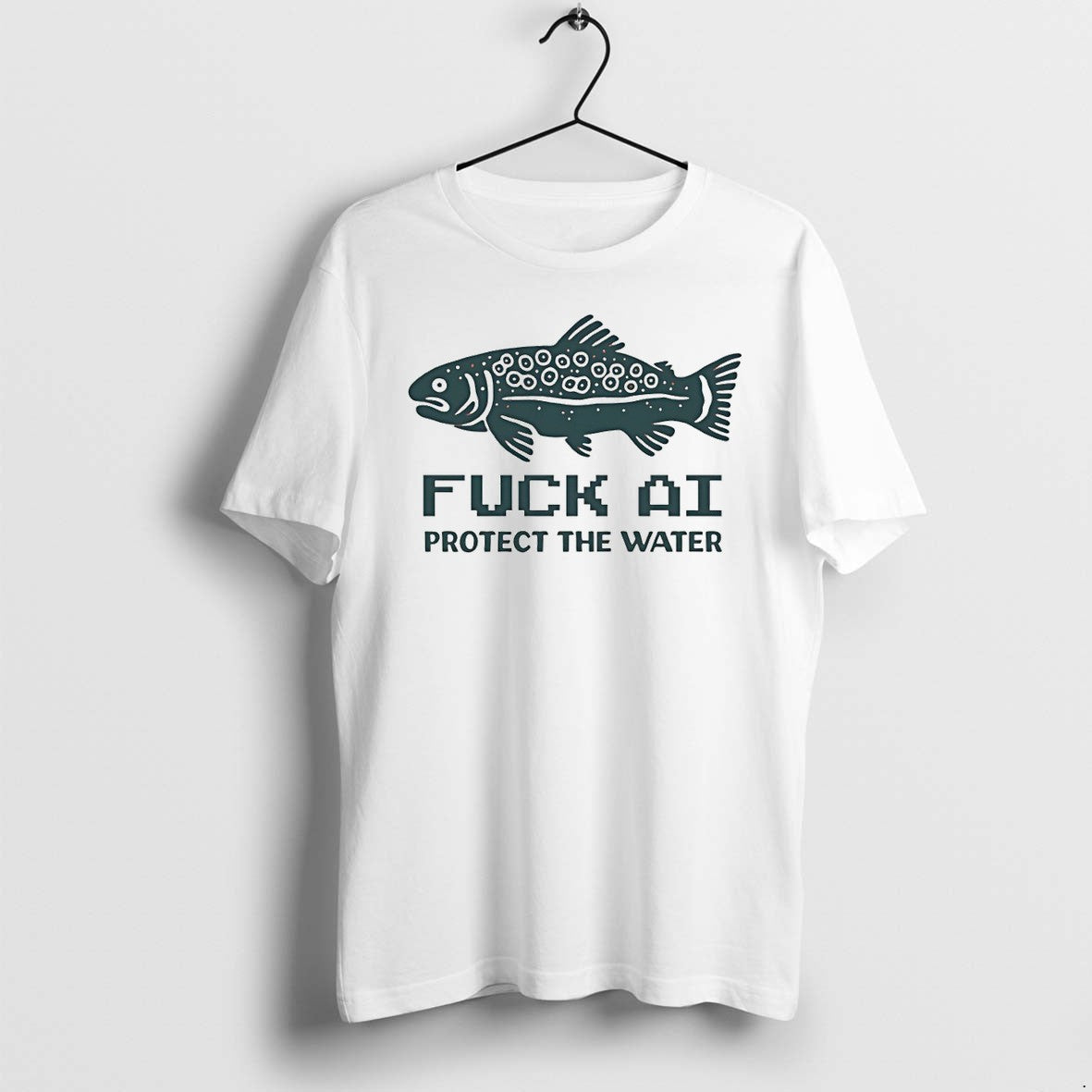 Original Fuck Ai Protect The Water Vintage Jpg - Adult & Kids T-Shirts, Sweatshirts & Hoodies apparel design preview 1