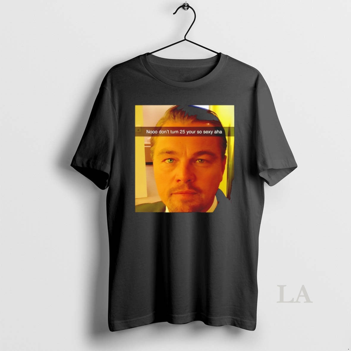 Original Funny Leonardo Dicaprio Meme 25th Birthday - Adult & Kids T-Shirts, Sweatshirts & Hoodies apparel design preview 1