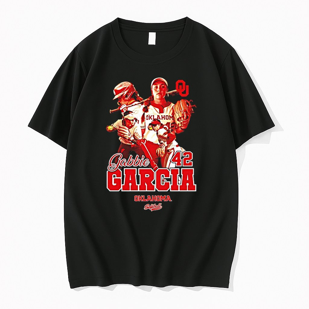 Original Gabriella Garcia Oklahoma Sooners Ncaa - Adult & Kids T-Shirts, Sweatshirts & Hoodies apparel design preview 1