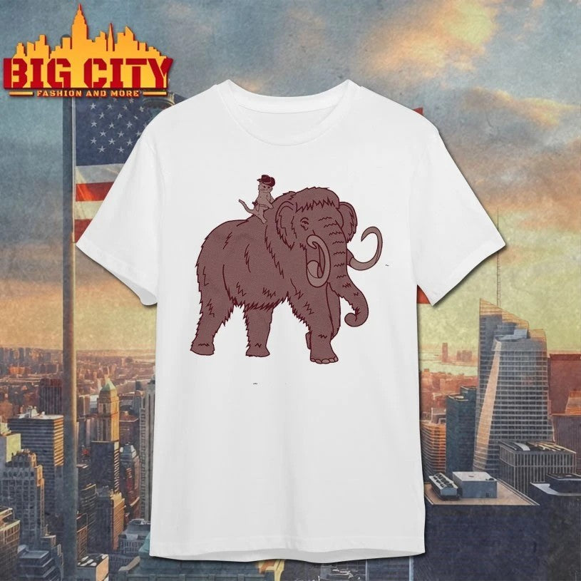 Original Gary Riding Mammoth - Adult & Kids T-Shirts, Sweatshirts & Hoodies apparel design preview 1