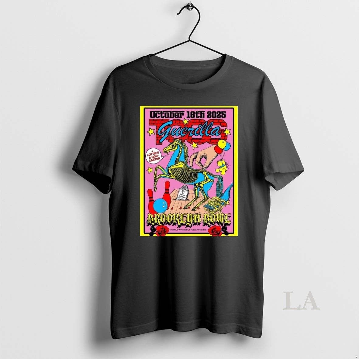 Original Guerilla Toss October 16 2025 Brooklyn Bowl - Adult & Kids T-Shirts, Sweatshirts & Hoodies apparel design preview 1