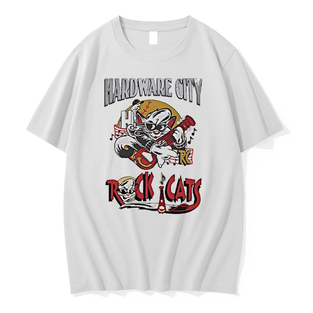 Original Hardware City Rock Cats Jpg - Adult & Kids T-Shirts, Sweatshirts & Hoodies apparel design preview 1