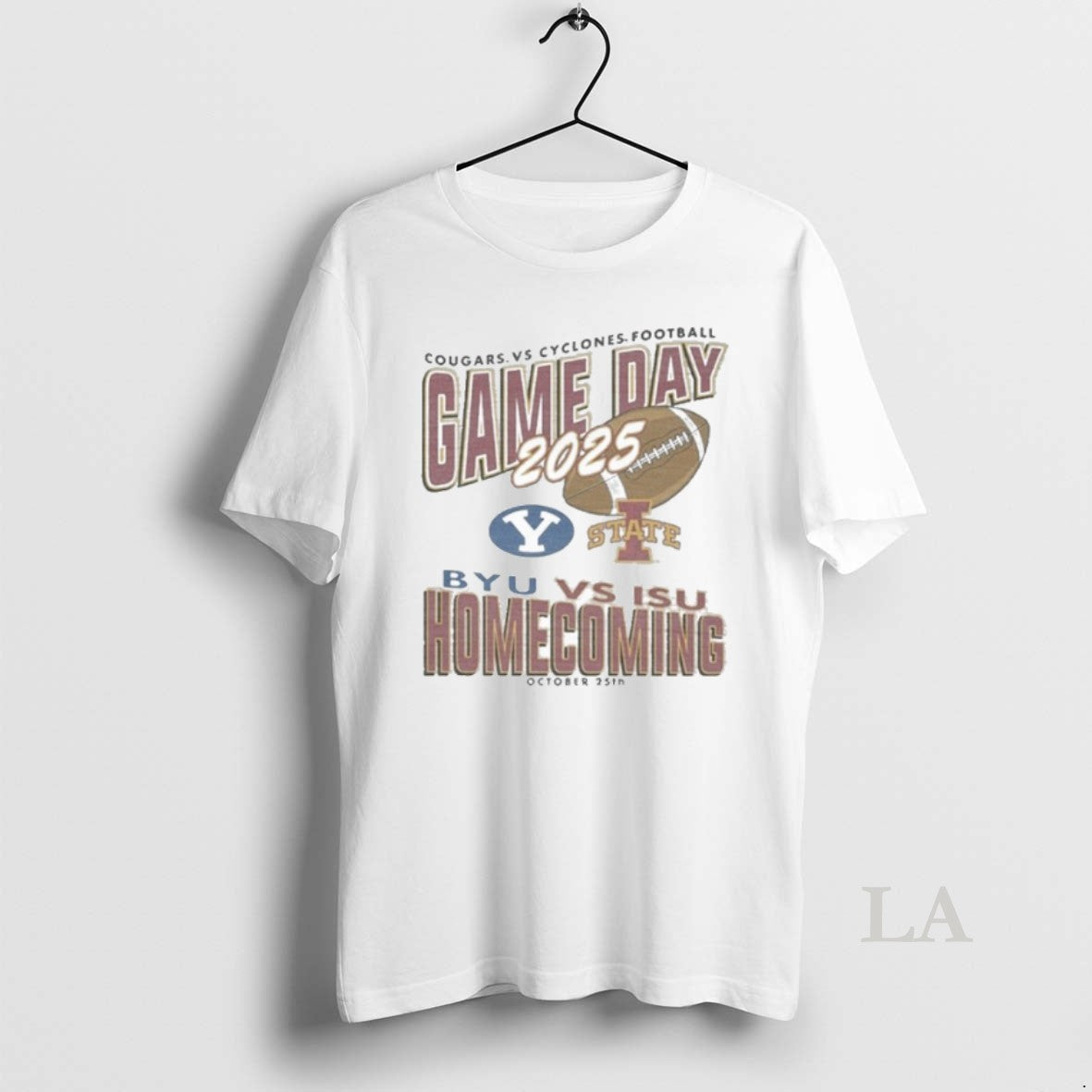 Original Homecoming 2025 Byu Vs Isu - Adult & Kids T-Shirts, Sweatshirts & Hoodies apparel design preview 1