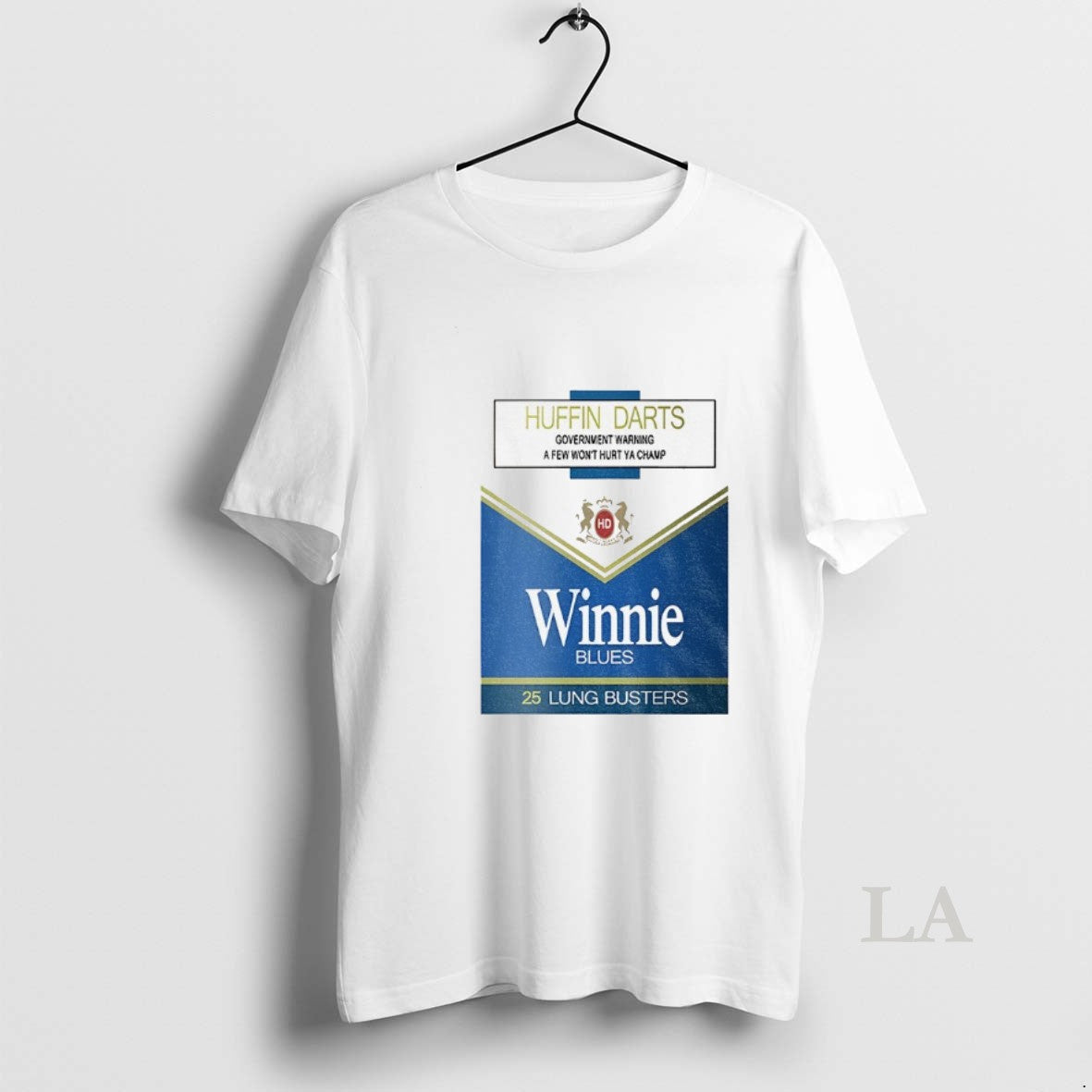 Original Huffin Darts Winfield Winnie Blues 25 - Adult & Kids T-Shirts, Sweatshirts & Hoodies apparel design preview 1
