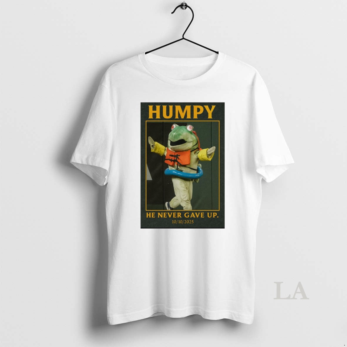 Original Humpy Salmon Seattle Mariners He Never Gave - Adult & Kids T-Shirts, Sweatshirts & Hoodies apparel design preview 1