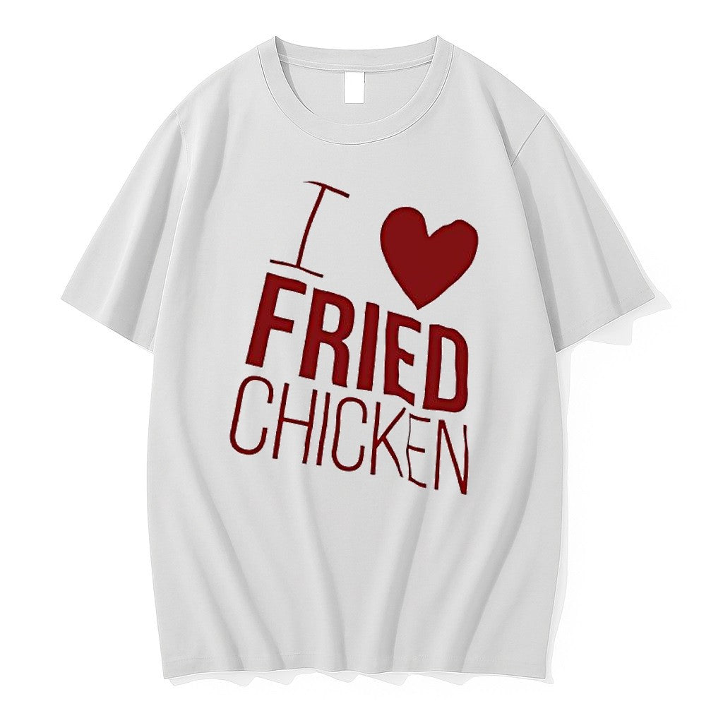 Original I Love Fried Chicken Heart Jpg - Adult & Kids T-Shirts, Sweatshirts & Hoodies apparel design preview 1