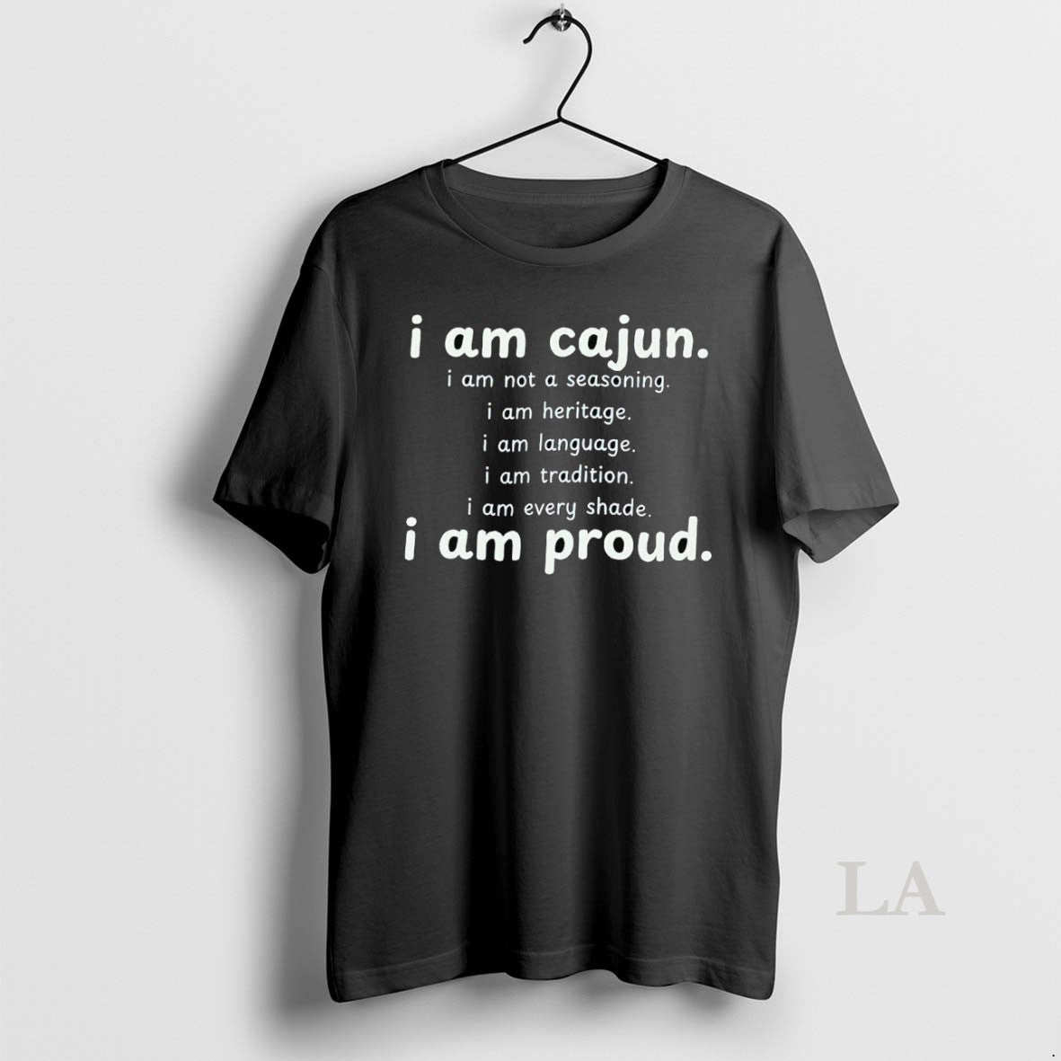 Original I Am Cajun Not A Seasoning Heritage Proud - Adult & Kids T-Shirts, Sweatshirts & Hoodies apparel design preview 1