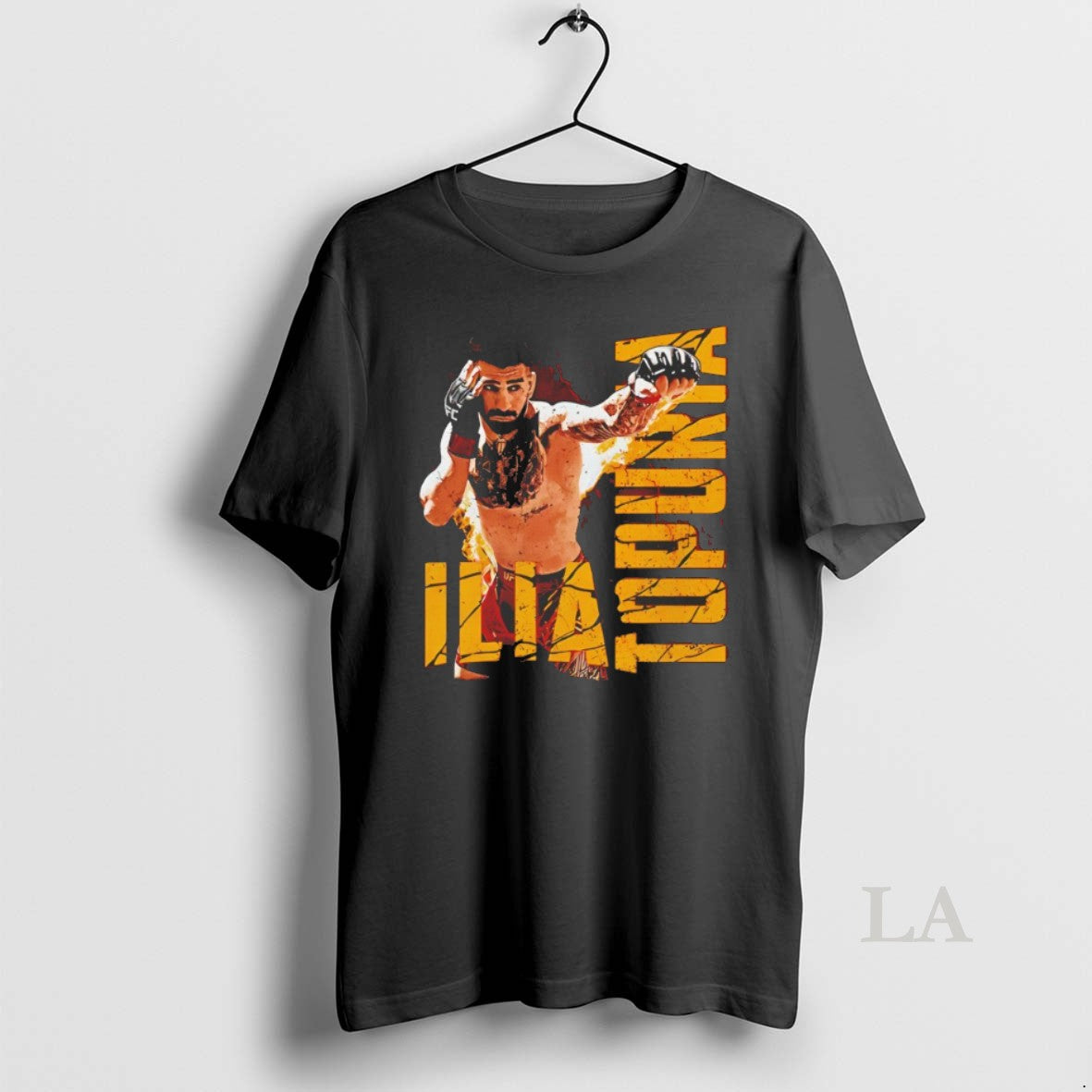 Original Ilia Topuria Ufc Punch - Adult & Kids T-Shirts, Sweatshirts & Hoodies apparel design preview 1