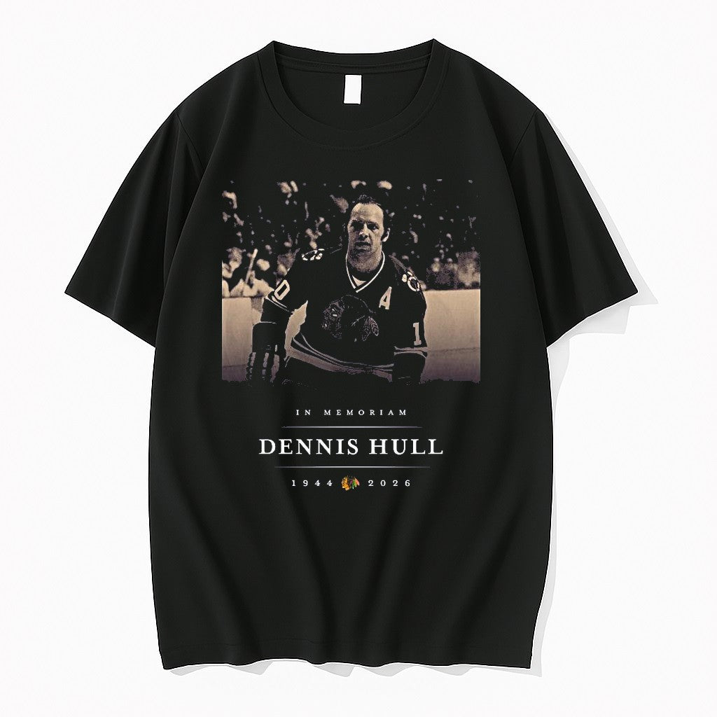 Original In Memoriam Dennis Hull 1944 2026 1 Jpg - Adult & Kids T-Shirts, Sweatshirts & Hoodies apparel design preview 1