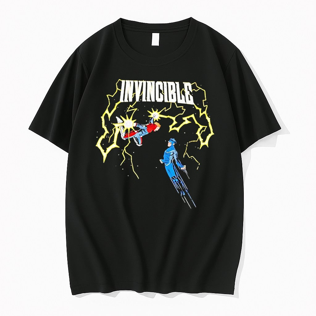 Original Invincible Vs Powerplex Black Jpg - Adult & Kids T-Shirts, Sweatshirts & Hoodies apparel design preview 1