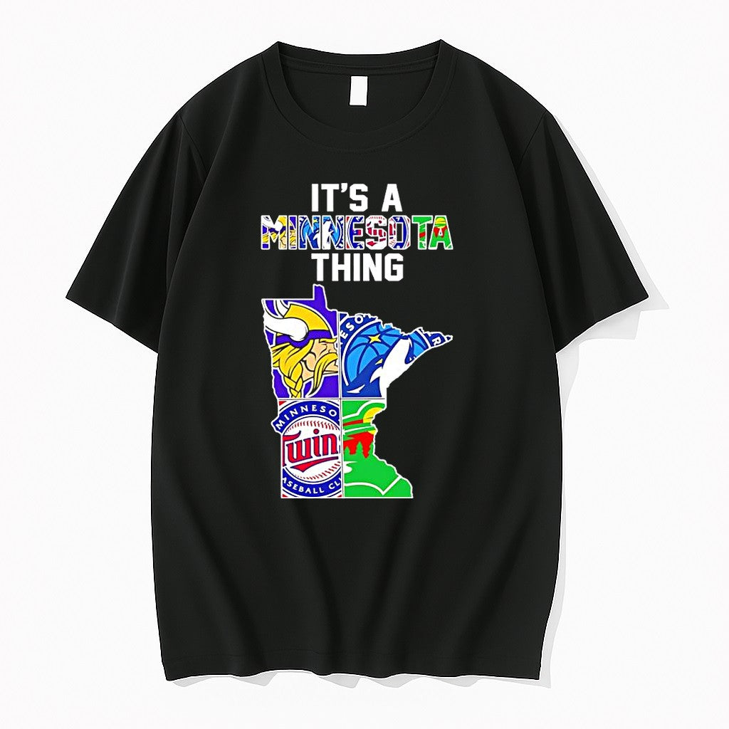 Original Its A Minnesota Thing Vikings Timberwolves - Adult & Kids T-Shirts, Sweatshirts & Hoodies apparel design preview 1