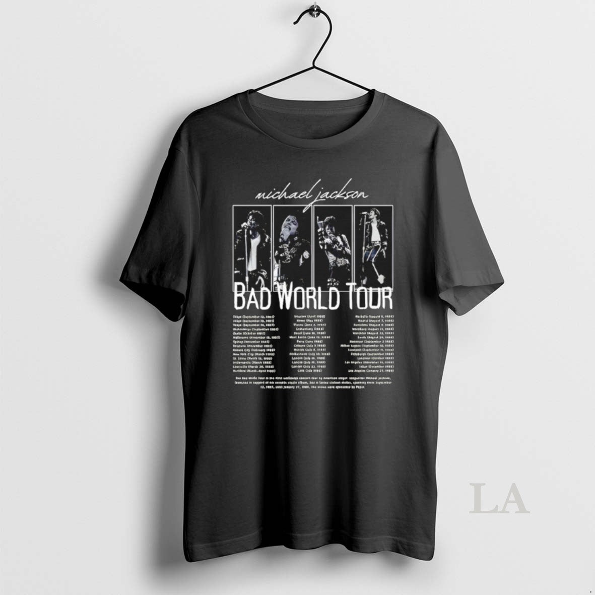 Original Jackson Bad World Tour 2026 Graphic - Adult & Kids T-Shirts, Sweatshirts & Hoodies apparel design preview 1