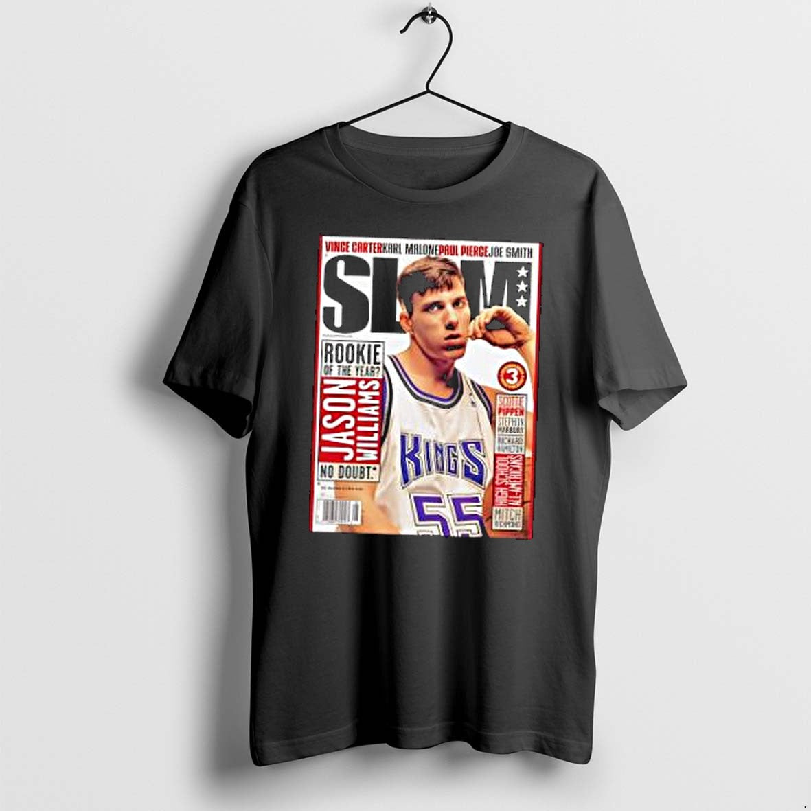 Original Jason Williams Rookie Of The Year Vintage - Adult & Kids T-Shirts, Sweatshirts & Hoodies apparel design preview 1