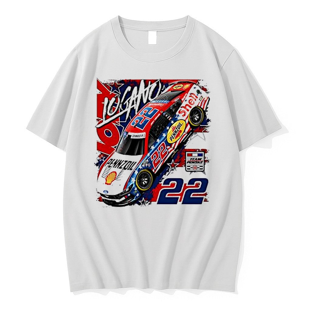 Original Joey Logano Team Penske Athletic Pennzoil - Adult & Kids T-Shirts, Sweatshirts & Hoodies apparel design preview 1