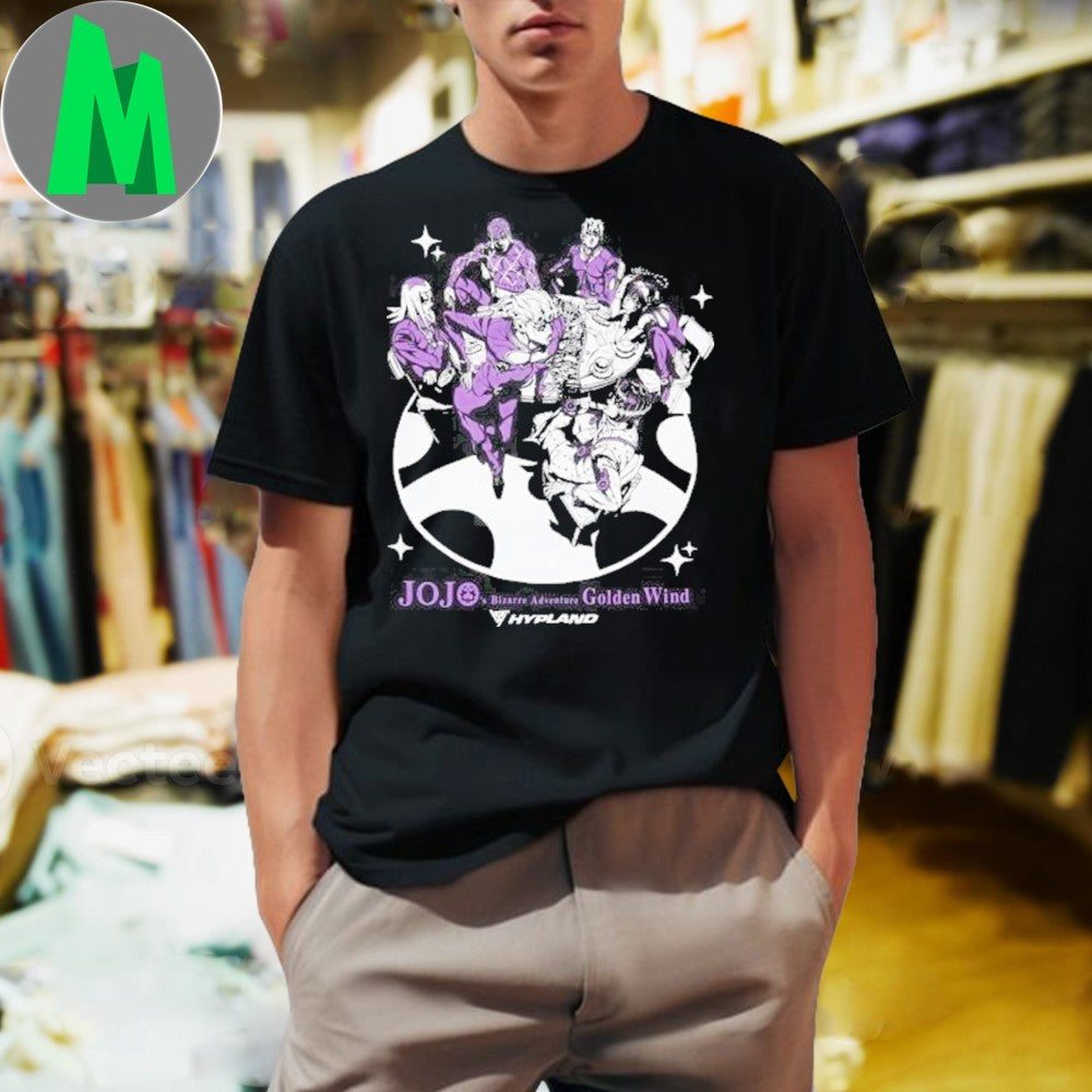 Original Jojo Golden Wind Group - Adult & Kids T-Shirts, Sweatshirts & Hoodies apparel design preview 1