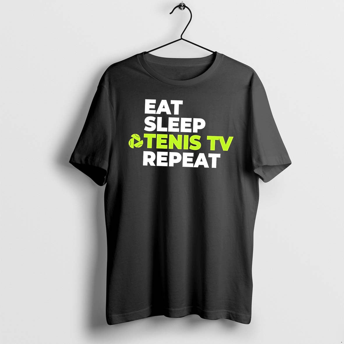 Original Jon Favreau Eat Sleep Tennis Tv Repeat Jpg - Adult & Kids T-Shirts, Sweatshirts & Hoodies apparel design preview 1