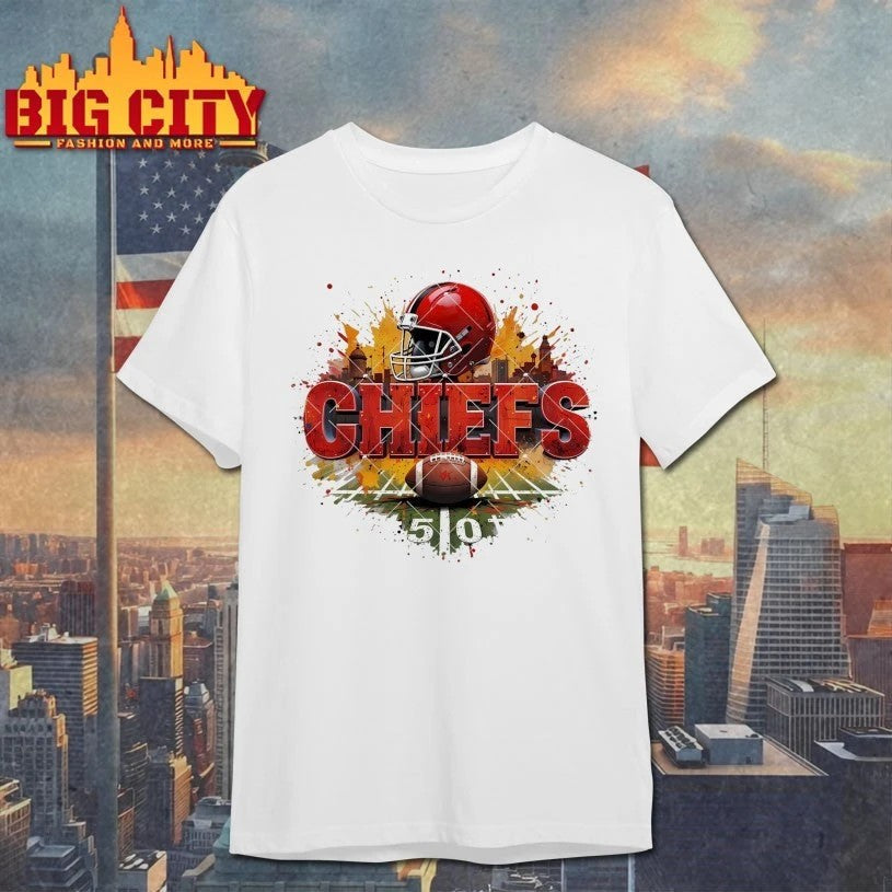 Original Kansas City Chiefs Football Logo Helmet - Adult & Kids T-Shirts, Sweatshirts & Hoodies apparel design preview 1