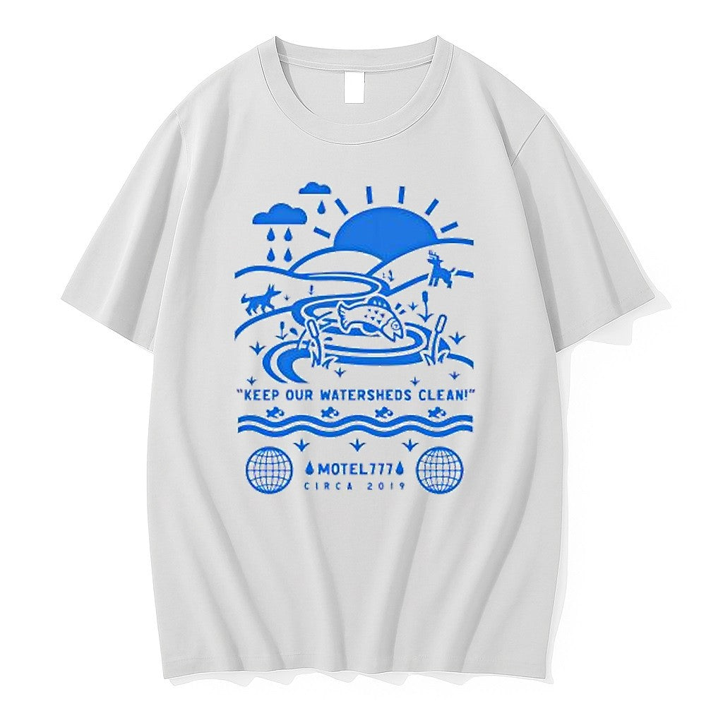 Original Keep Our Watersheds Clean Jpg - Adult & Kids T-Shirts, Sweatshirts & Hoodies apparel design preview 1