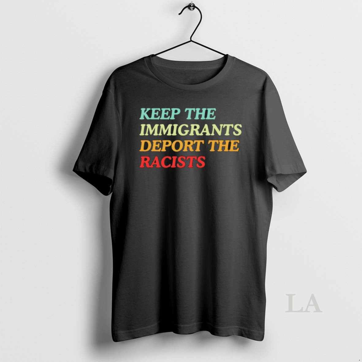 Original Keep The Immigrants Deport Racist Anti Trump - Adult & Kids T-Shirts, Sweatshirts & Hoodies apparel design preview 1