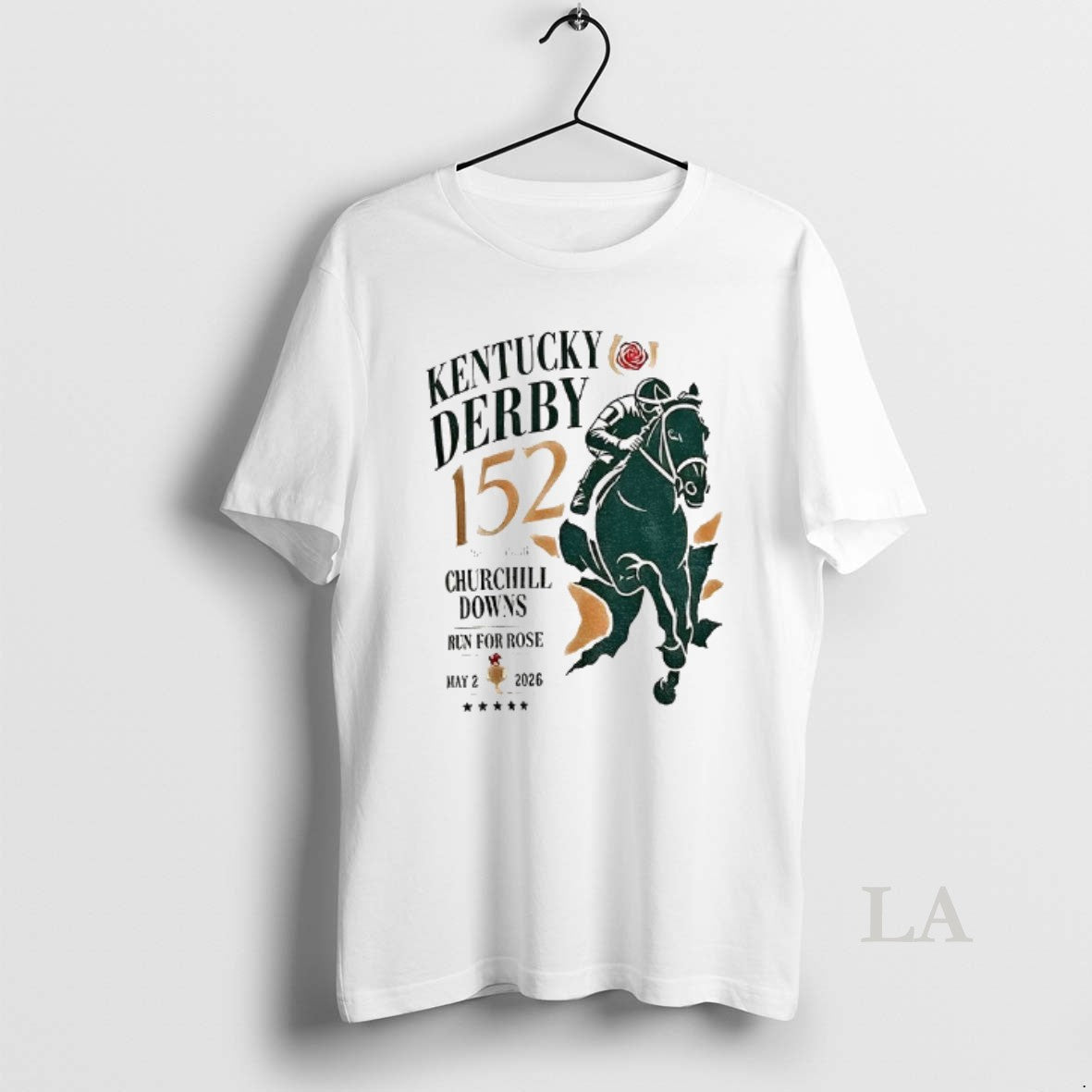 Original Kentucky Derby Churchill Downs Run For Rose - Adult & Kids T-Shirts, Sweatshirts & Hoodies apparel design preview 1