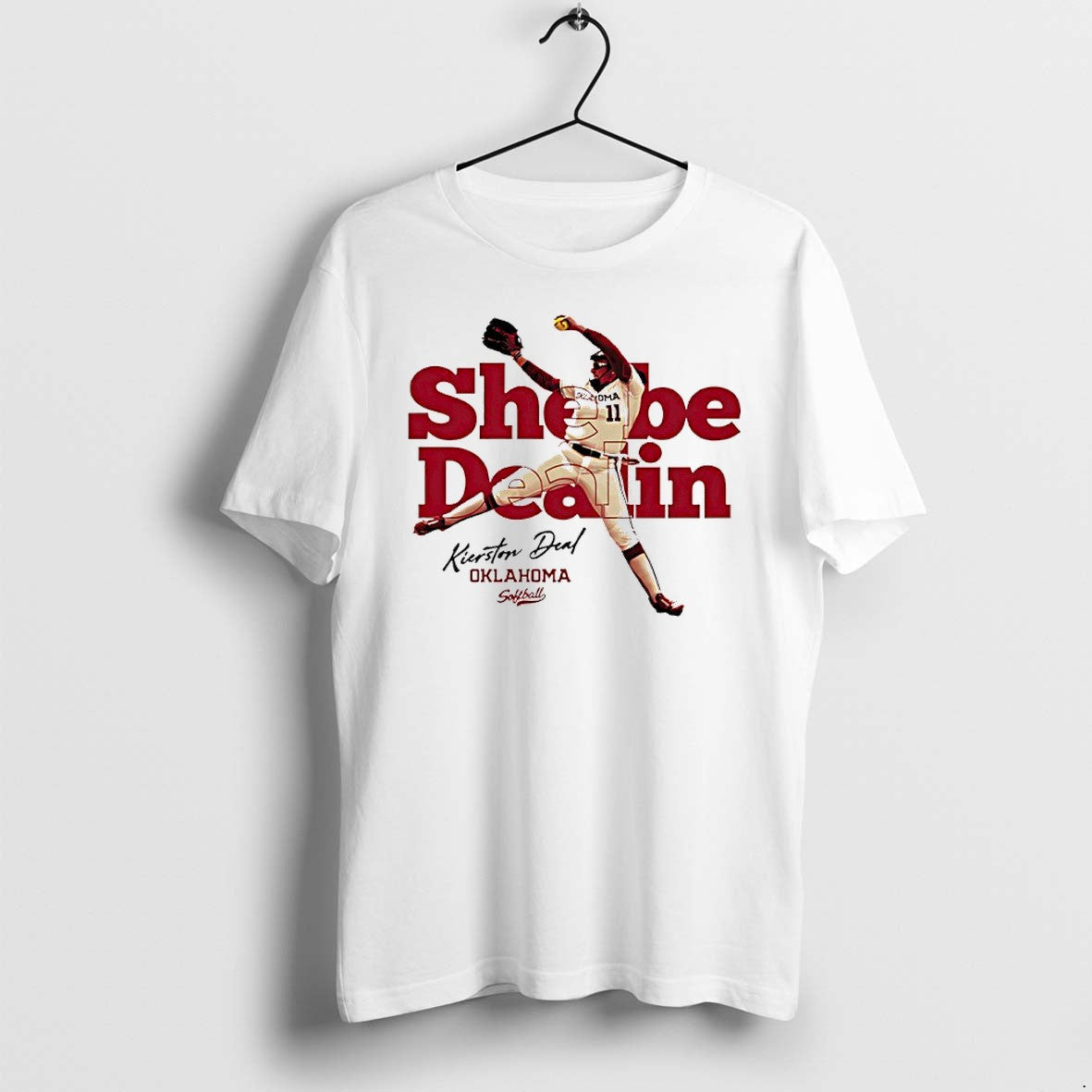 Original Kierston Deal Oklahoma Sooners Ncaa Softball - Adult & Kids T-Shirts, Sweatshirts & Hoodies apparel design preview 1