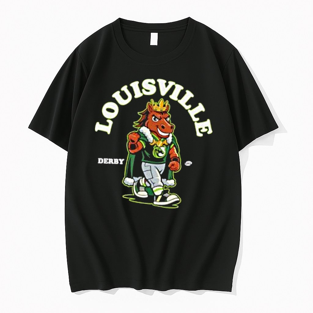Original King Horse Mascot Louisville Derby Ufl Jpg - Adult & Kids T-Shirts, Sweatshirts & Hoodies apparel design preview 1