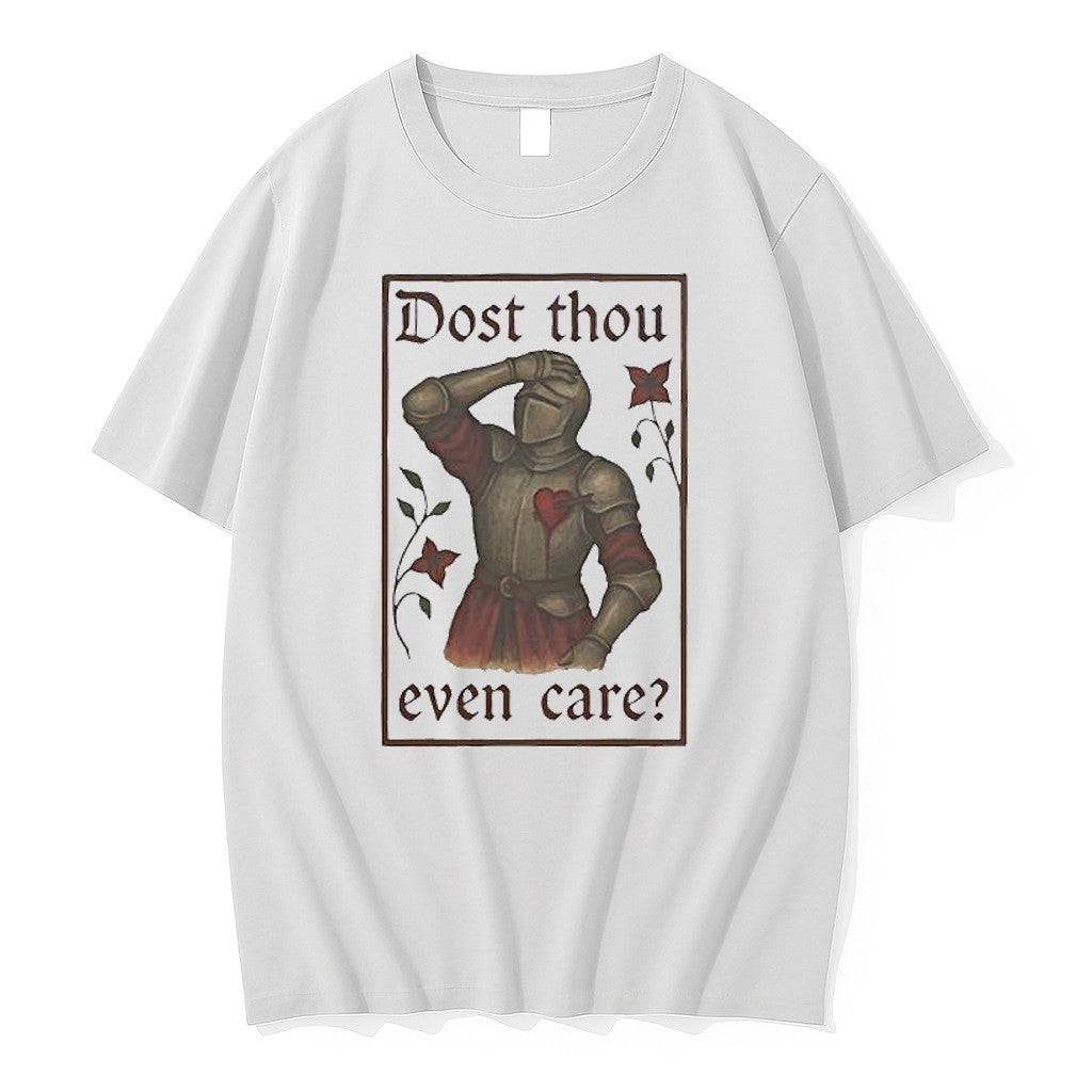 Original Knights Dost Thou Even Care Jpg - Adult & Kids T-Shirts, Sweatshirts & Hoodies apparel design preview 1