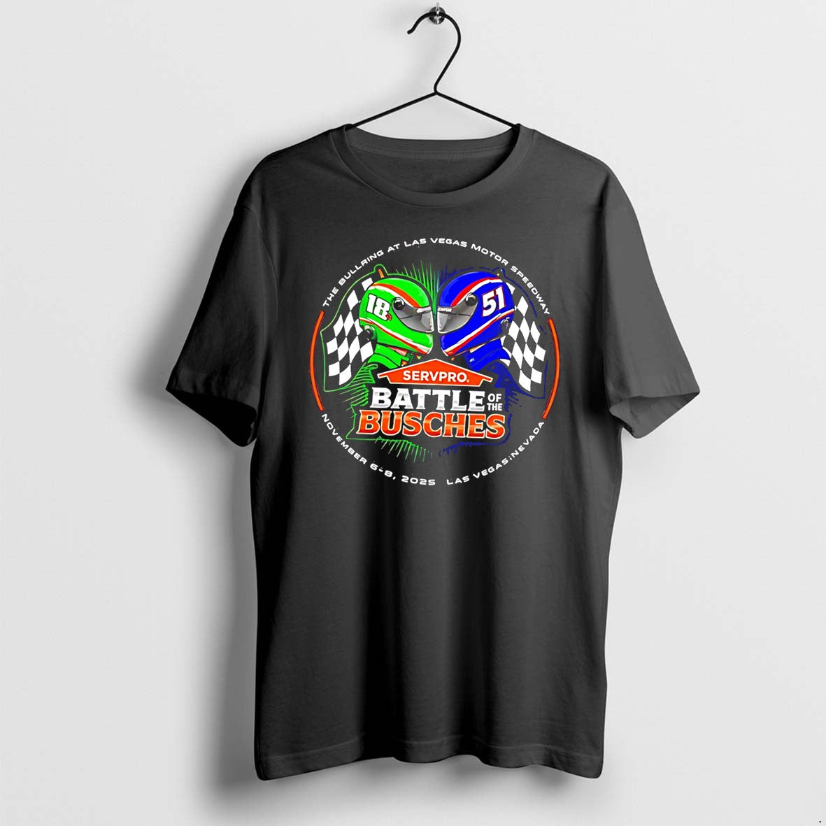 Original Kyle Buschs Wife Battle Of The Busches Jpg - Adult & Kids T-Shirts, Sweatshirts & Hoodies apparel design preview 1