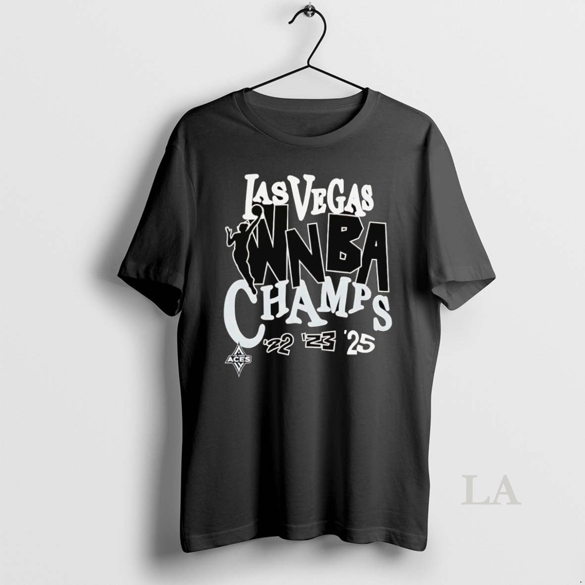 Original Las Vegas Aces 3 Time Wnba Champions 2025 - Adult & Kids T-Shirts, Sweatshirts & Hoodies apparel design preview 1