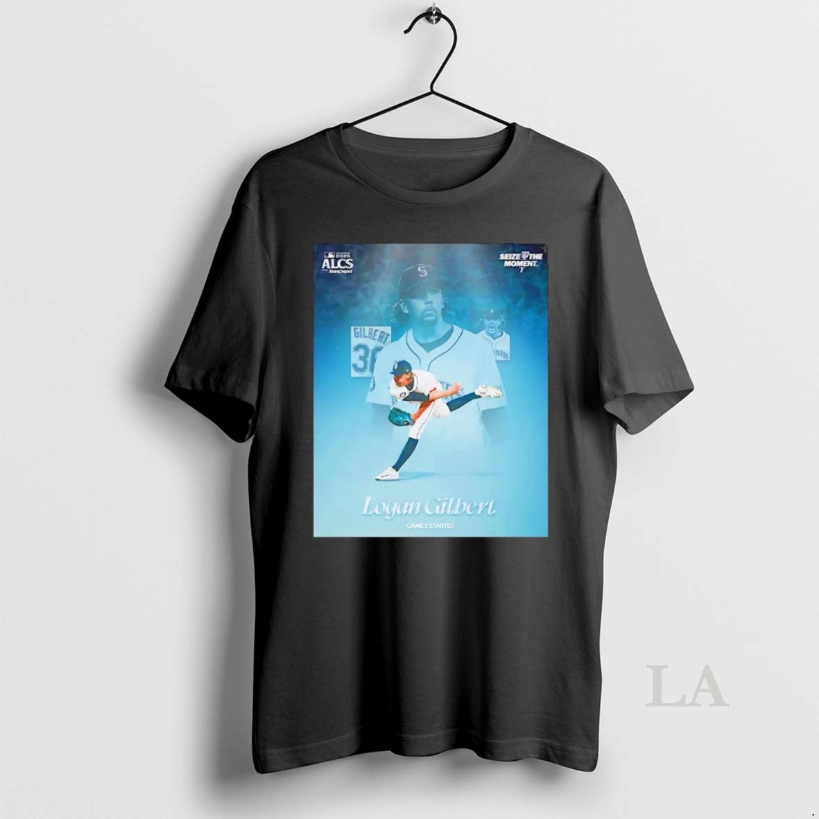 Original Logan Gilbert 2025 Alcs Seize The Moment - Adult & Kids T-Shirts, Sweatshirts & Hoodies apparel design preview 1