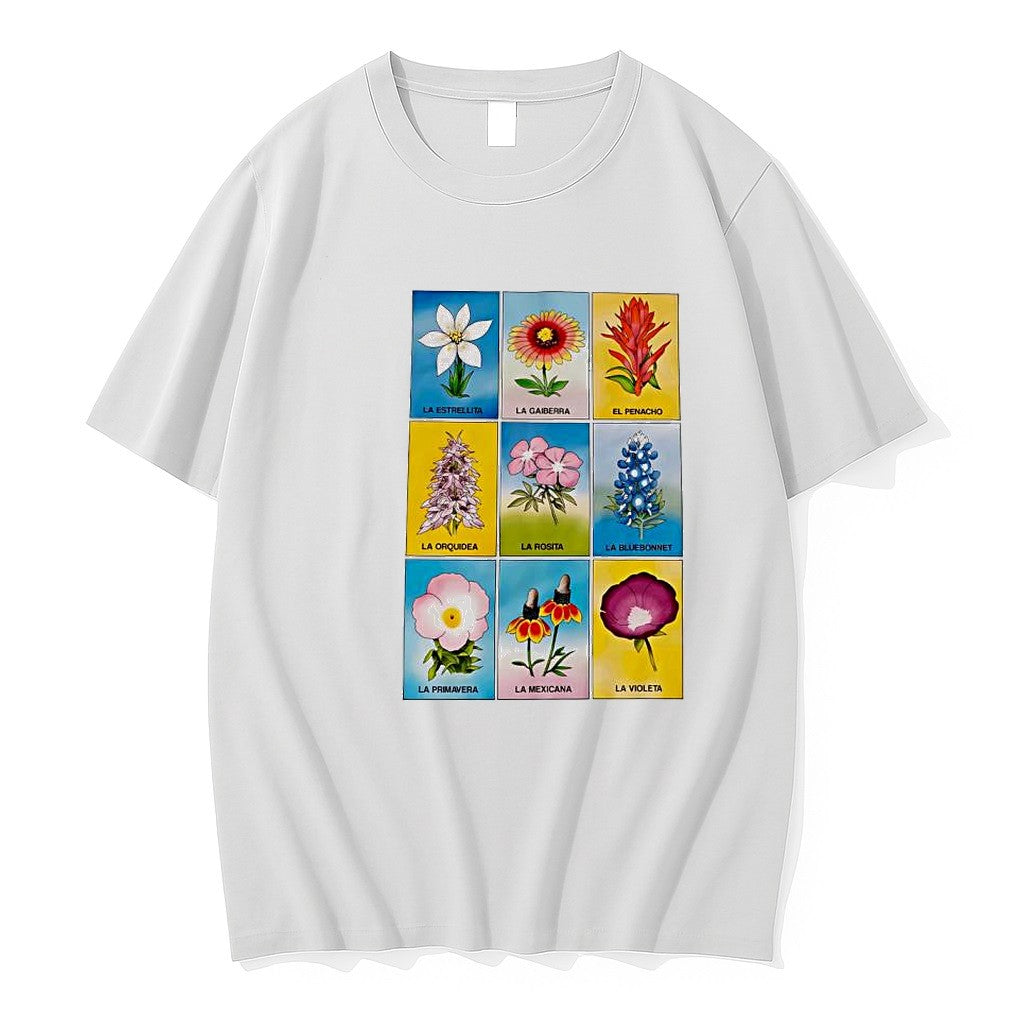 Original Loteria Flowers La Estrellita Gaiberra El - Adult & Kids T-Shirts, Sweatshirts & Hoodies apparel design preview 1
