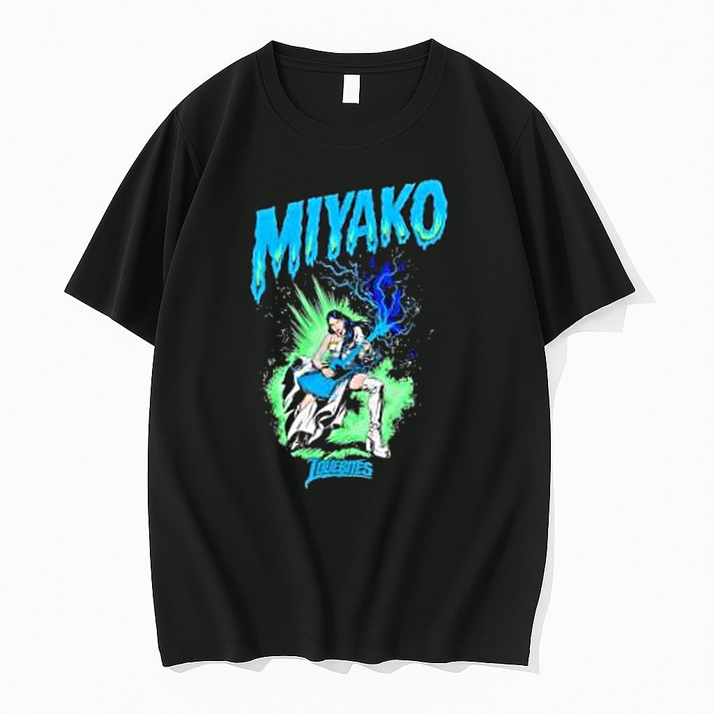 Original Miyako Guitarist Of The Japanese Heavy Metal - Adult & Kids T-Shirts, Sweatshirts & Hoodies apparel design preview 1