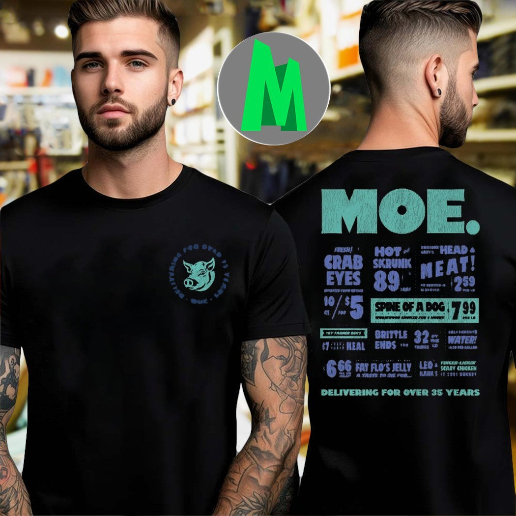 Original Moe. Delivering For Over 35 Years Pine Creek - Adult & Kids T-Shirts, Sweatshirts & Hoodies apparel design preview 1