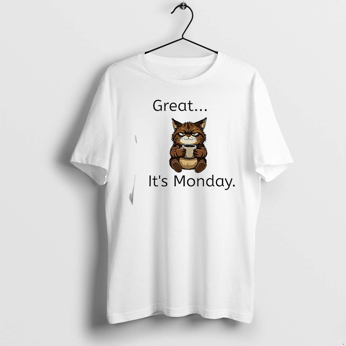 Original Monday Mood Cat Great Its Jpg - Adult & Kids T-Shirts, Sweatshirts & Hoodies apparel design preview 1