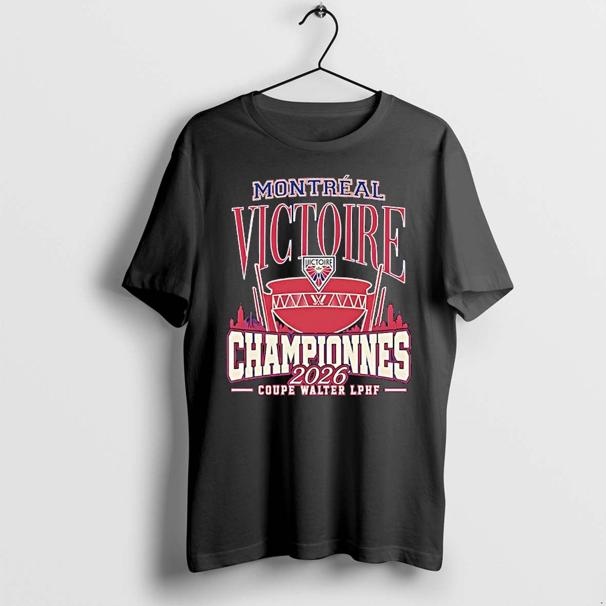 Original Montreal Victoire Royalty Champions 2026 - Adult & Kids T-Shirts, Sweatshirts & Hoodies apparel design preview 1
