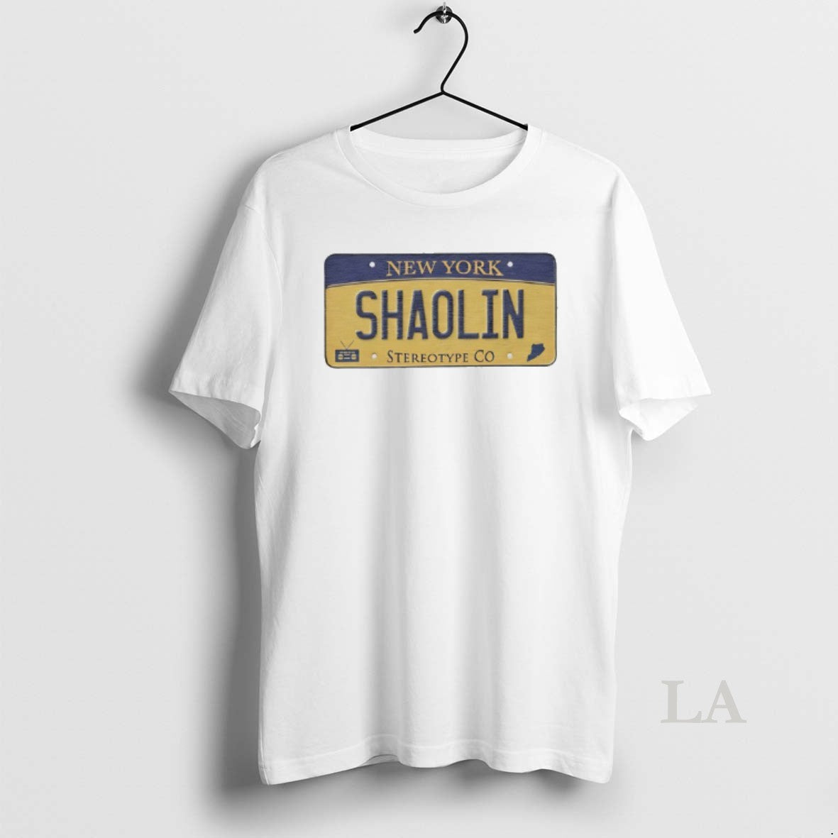 Original New Yok Shaolin Staten Island License Plate - Adult & Kids T-Shirts, Sweatshirts & Hoodies apparel design preview 1