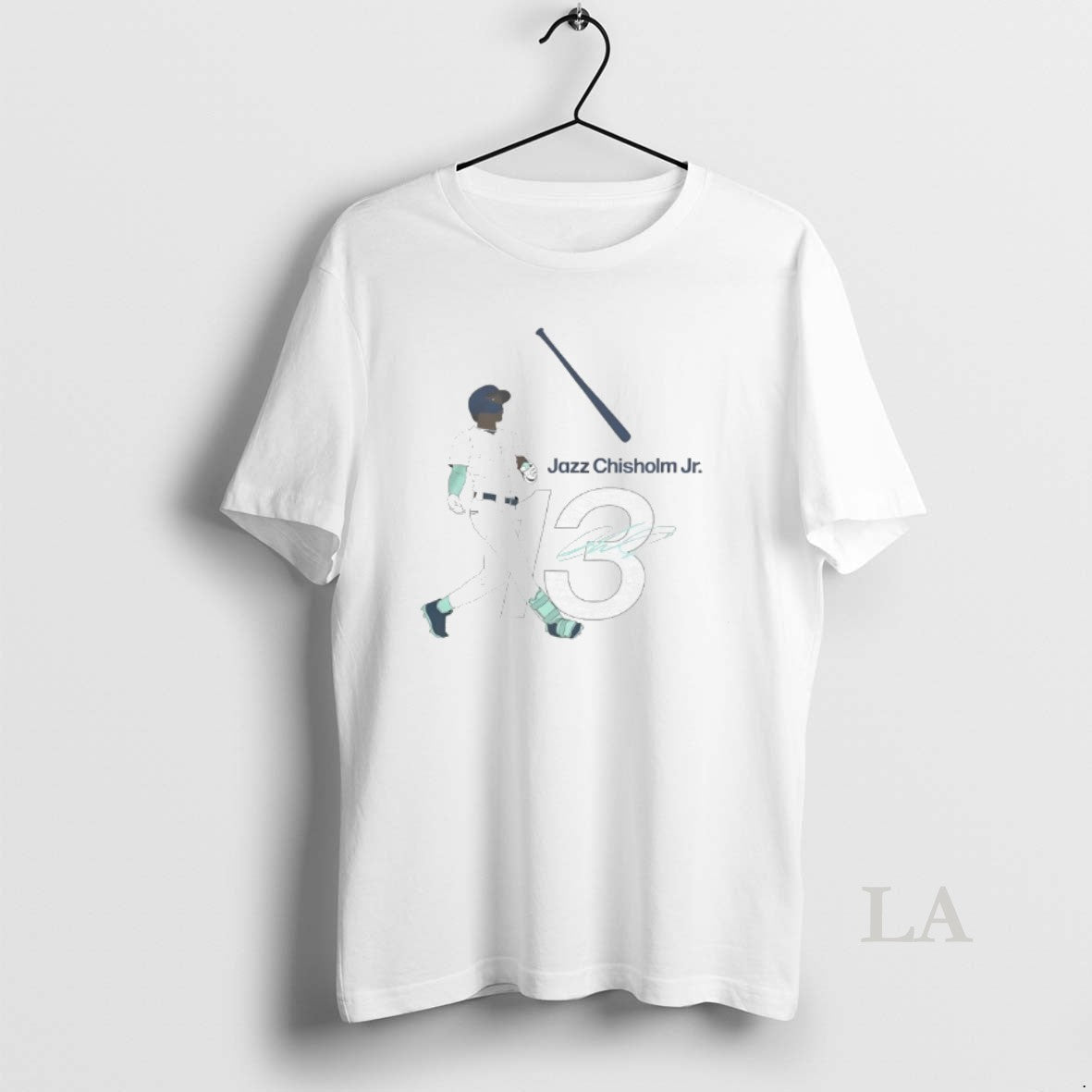 Original New York Yankees Jazz Chisholm Jr Bat Flip - Adult & Kids T-Shirts, Sweatshirts & Hoodies apparel design preview 1