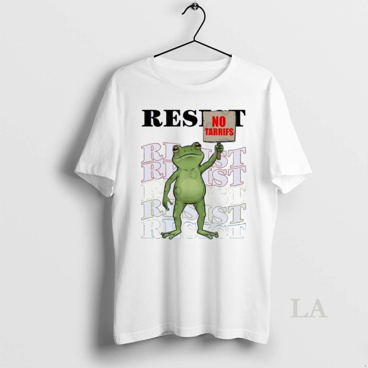 Original No Tariffs Frogs Resist Portland Frog - Adult & Kids T-Shirts, Sweatshirts & Hoodies apparel design preview 1