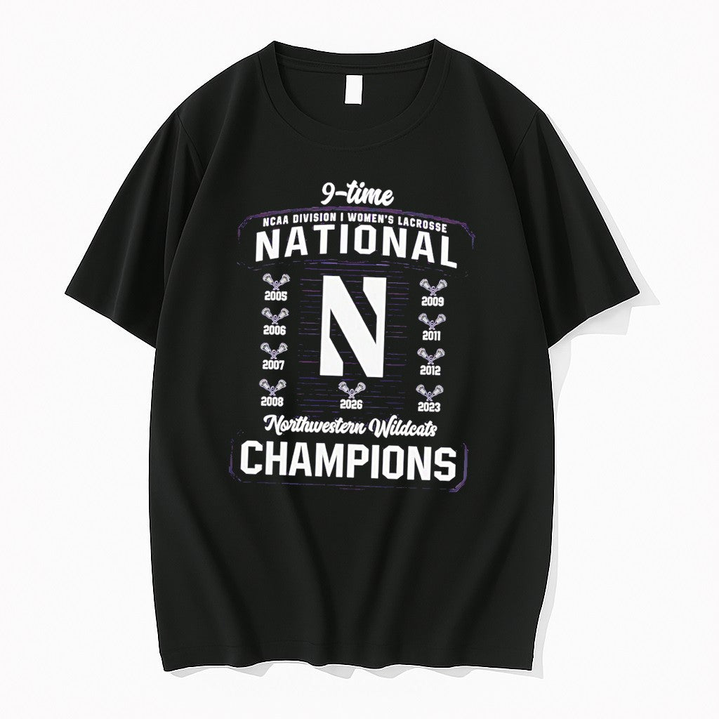 Original Northwestern Wildcats 2026 Ncaa Womens - Adult & Kids T-Shirts, Sweatshirts & Hoodies apparel design preview 1