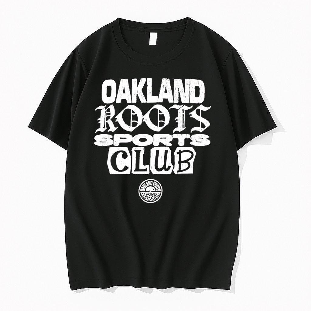 Original Oakland Roots Sports Club Distressed Logo - Adult & Kids T-Shirts, Sweatshirts & Hoodies apparel design preview 1