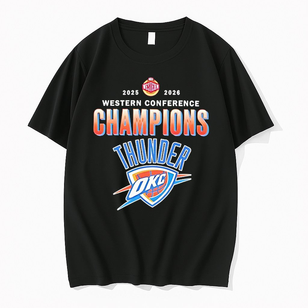 Original Oklahoma City Thunder Finals Western - Adult & Kids T-Shirts, Sweatshirts & Hoodies apparel design preview 1